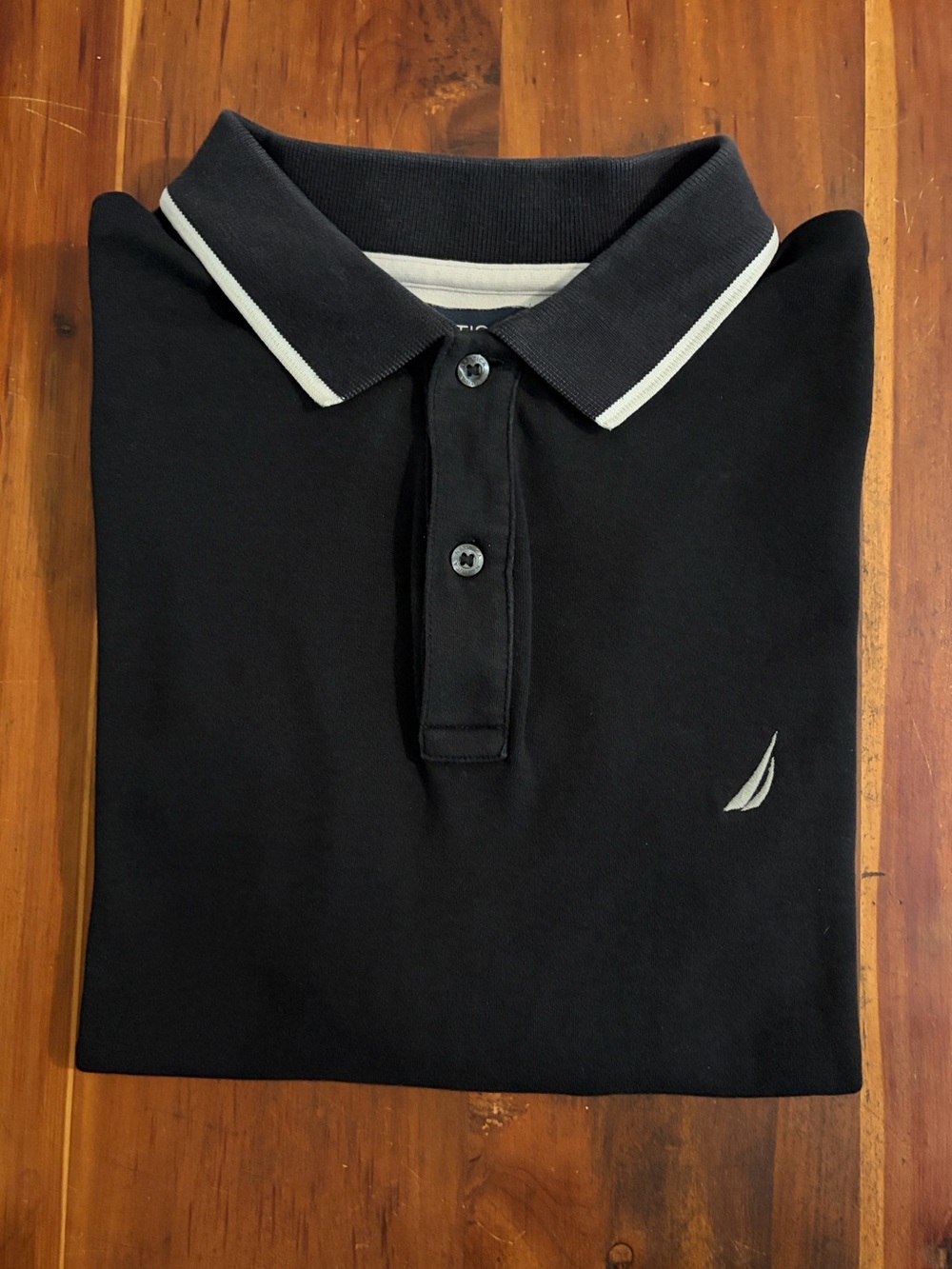 Men’s Nautica Soft Cotton Short Sleeve Polo/Collared Shirt